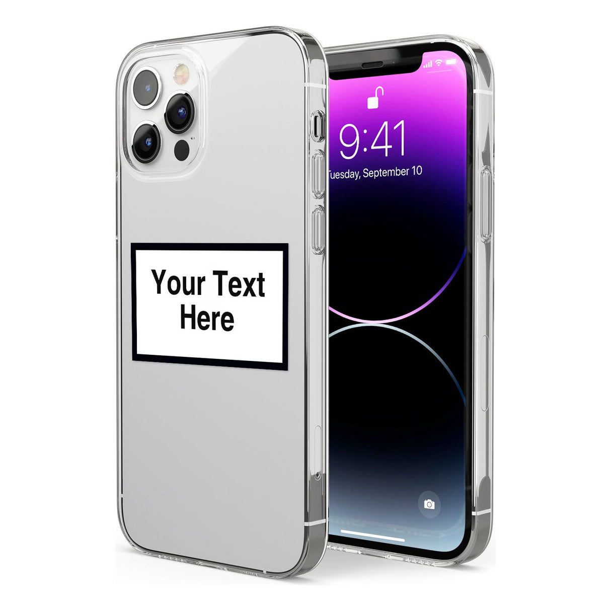 Personalised Create your own Warning Label Phone Case for iPhone 12 Pro