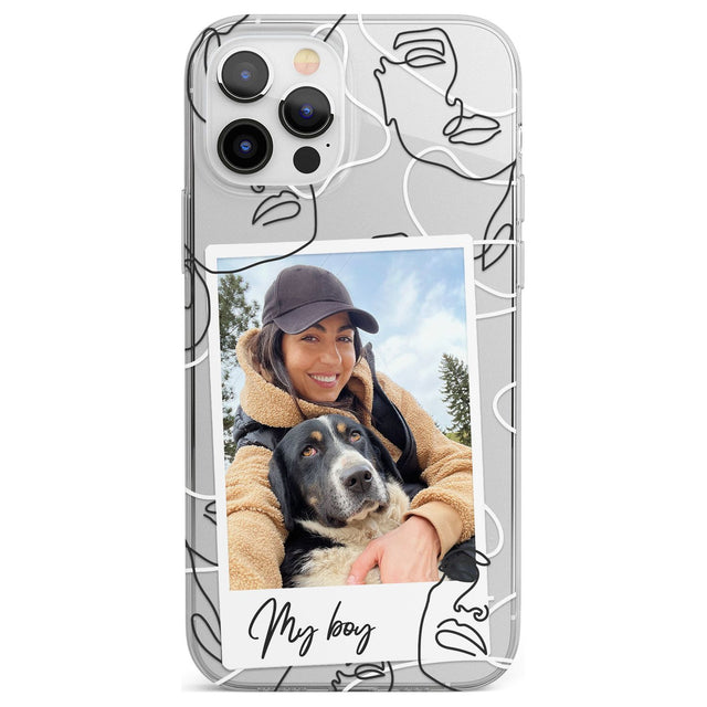 Personalised Snake Instant Photo Phone Case for iPhone 12 Pro