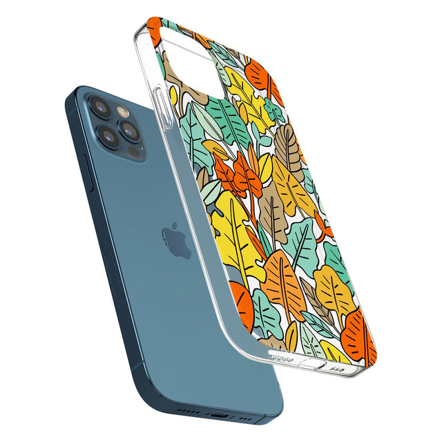 Abstract Leaves Phone Case for iPhone 12 Pro