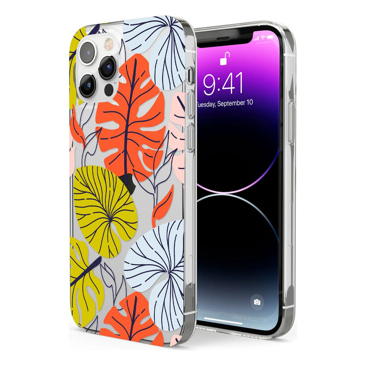 Abstract Leaves Phone Case for iPhone 12 Pro