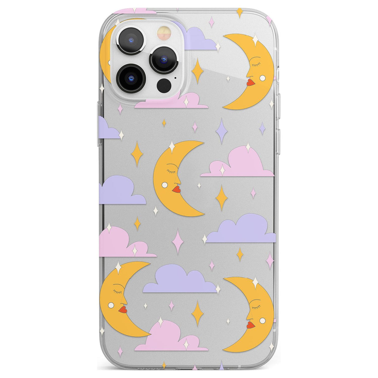 Moons & Clouds Phone Case for iPhone 12 Pro