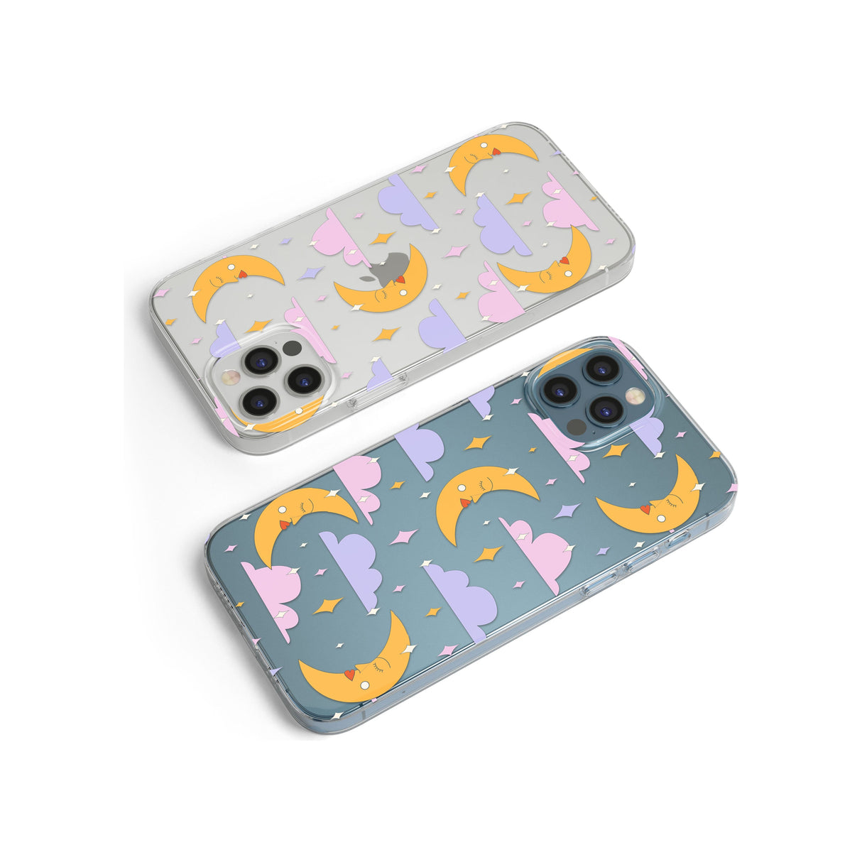 Moons & Clouds Phone Case for iPhone 12 Pro