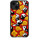 Yin Yang Acid Face Black Impact Phone Case for iPhone 13 & 13 Mini