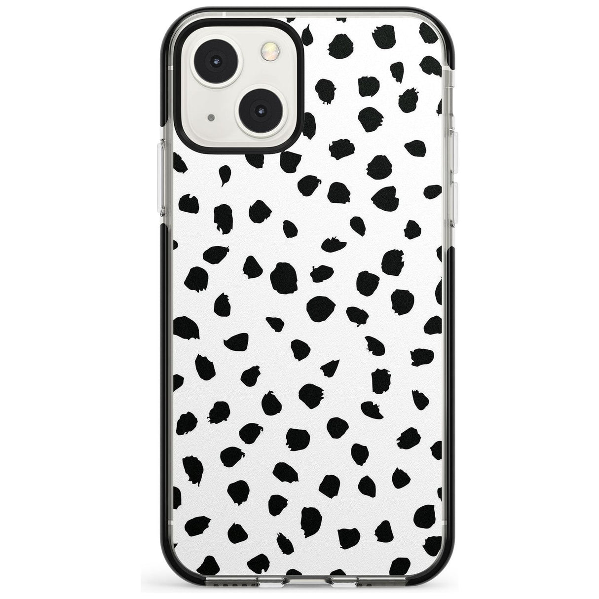 White Dalmatian Print