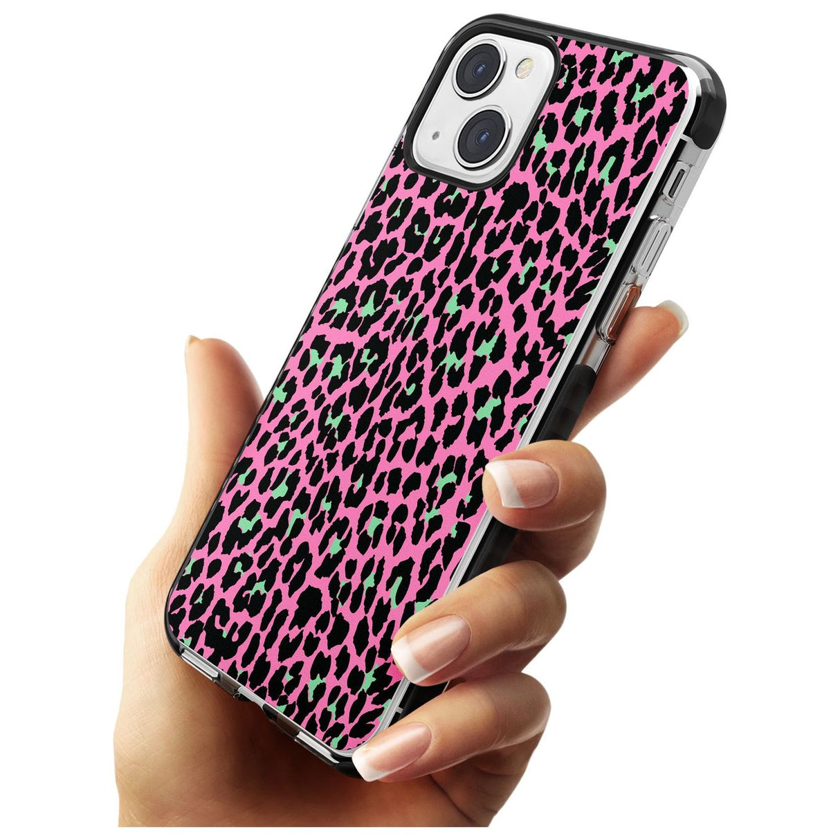 Green on Pink Leopard Print Pattern Phone Case iPhone 15 Pro Max / Black Impact Case,iPhone 15 Plus / Black Impact Case,iPhone 15 Pro / Black Impact Case,iPhone 15 / Black Impact Case,iPhone 15 Pro Max / Impact Case,iPhone 15 Plus / Impact Case,iPhone 15 Pro / Impact Case,iPhone 15 / Impact Case,iPhone 15 Pro Max / Magsafe Black Impact Case,iPhone 15 Plus / Magsafe Black Impact Case,iPhone 15 Pro / Magsafe Black Impact Case,iPhone 15 / Magsafe Black Impact Case,iPhone 14 Pro Max / Black Impact Case,iPhone 1