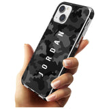 Personalised Small Vertical Name Black Camouflage Custom Phone Case iPhone 15 Pro Max / Black Impact Case,iPhone 15 Plus / Black Impact Case,iPhone 15 Pro / Black Impact Case,iPhone 15 / Black Impact Case,iPhone 15 Pro Max / Impact Case,iPhone 15 Plus / Impact Case,iPhone 15 Pro / Impact Case,iPhone 15 / Impact Case,iPhone 15 Pro Max / Magsafe Black Impact Case,iPhone 15 Plus / Magsafe Black Impact Case,iPhone 15 Pro / Magsafe Black Impact Case,iPhone 15 / Magsafe Black Impact Case,iPhone 14 Pro Max / Black