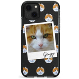 Personalised American Curl Photo Black Impact Phone Case for iPhone 13 & 13 Mini