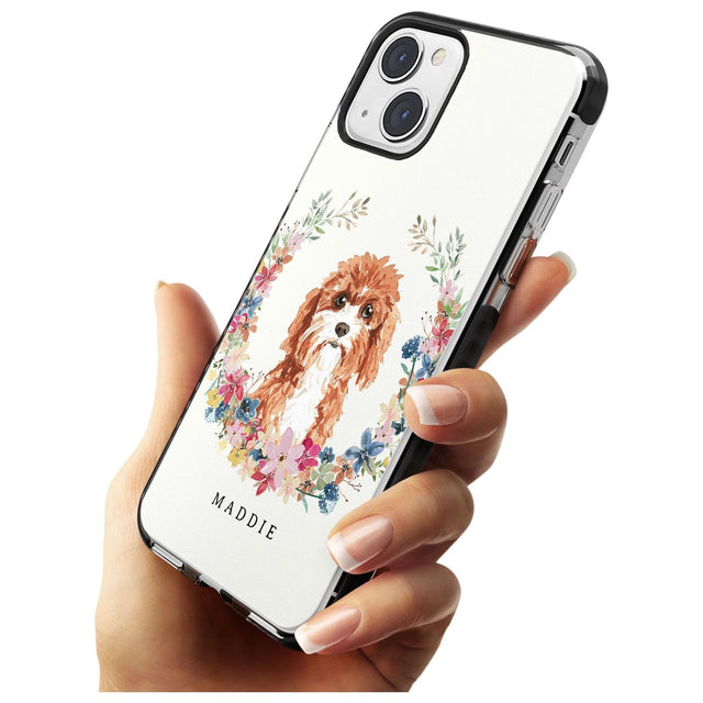 Personalised Cavapoo - Watercolour Dog Portrait Custom Phone Case iPhone 15 Pro Max / Black Impact Case,iPhone 15 Plus / Black Impact Case,iPhone 15 Pro / Black Impact Case,iPhone 15 / Black Impact Case,iPhone 15 Pro Max / Impact Case,iPhone 15 Plus / Impact Case,iPhone 15 Pro / Impact Case,iPhone 15 / Impact Case,iPhone 15 Pro Max / Magsafe Black Impact Case,iPhone 15 Plus / Magsafe Black Impact Case,iPhone 15 Pro / Magsafe Black Impact Case,iPhone 15 / Magsafe Black Impact Case,iPhone 14 Pro Max / Black I