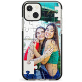 Personalised Jigsaw Puzzle Photo Black Impact Phone Case for iPhone 13 & 13 Mini