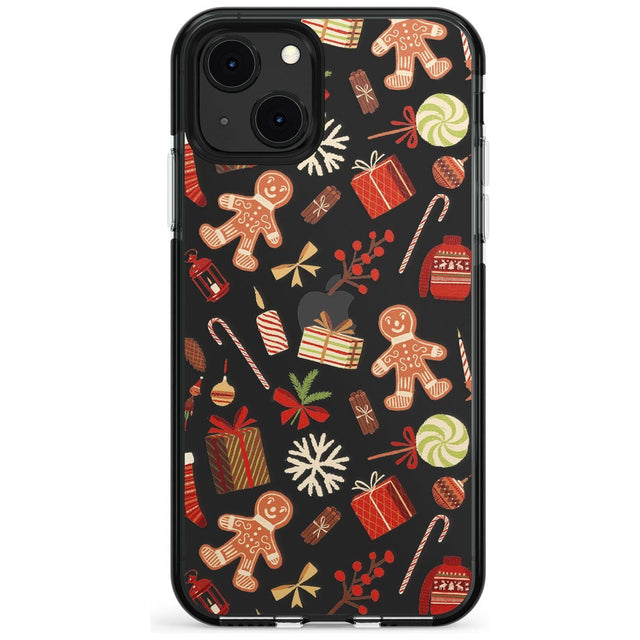 Christmas Assortments Black Impact Phone Case for iPhone 13 & 13 Mini