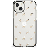 Pug Dog Pattern Clear