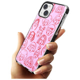 Girl Portrait Doodles in Pink & Red Phone Case iPhone 15 Pro Max / Black Impact Case,iPhone 15 Plus / Black Impact Case,iPhone 15 Pro / Black Impact Case,iPhone 15 / Black Impact Case,iPhone 15 Pro Max / Impact Case,iPhone 15 Plus / Impact Case,iPhone 15 Pro / Impact Case,iPhone 15 / Impact Case,iPhone 15 Pro Max / Magsafe Black Impact Case,iPhone 15 Plus / Magsafe Black Impact Case,iPhone 15 Pro / Magsafe Black Impact Case,iPhone 15 / Magsafe Black Impact Case,iPhone 14 Pro Max / Black Impact Case,iPhone 1