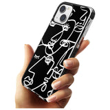 Abstract Continuous Line Faces White on Black Phone Case iPhone 15 Pro Max / Black Impact Case,iPhone 15 Plus / Black Impact Case,iPhone 15 Pro / Black Impact Case,iPhone 15 / Black Impact Case,iPhone 15 Pro Max / Impact Case,iPhone 15 Plus / Impact Case,iPhone 15 Pro / Impact Case,iPhone 15 / Impact Case,iPhone 15 Pro Max / Magsafe Black Impact Case,iPhone 15 Plus / Magsafe Black Impact Case,iPhone 15 Pro / Magsafe Black Impact Case,iPhone 15 / Magsafe Black Impact Case,iPhone 14 Pro Max / Black Impact Cas