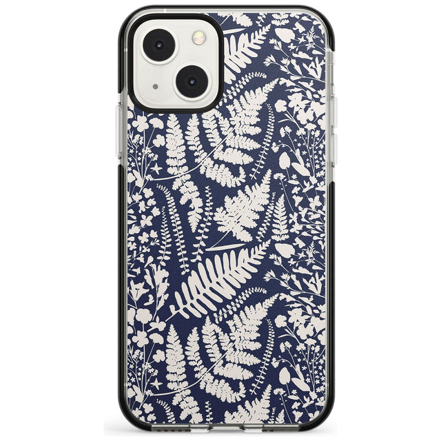 Wildflowers and Ferns on Navy