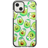 Shocked Avocados Black Impact Phone Case for iPhone 13 & 13 Mini