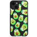 Shocked Avocados Black Impact Phone Case for iPhone 13 & 13 Mini