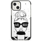 Girl Boss Black Impact Phone Case for iPhone 13 & 13 Mini