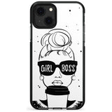 Girl Boss Black Impact Phone Case for iPhone 13 & 13 Mini