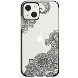 Black Henna Botanicals Black Impact Phone Case for iPhone 13 & 13 Mini