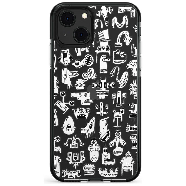 Weird Friends Black Impact Phone Case for iPhone 13 & 13 Mini