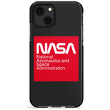 NASA The Worm Box Black Impact Phone Case for iPhone 13 & 13 Mini