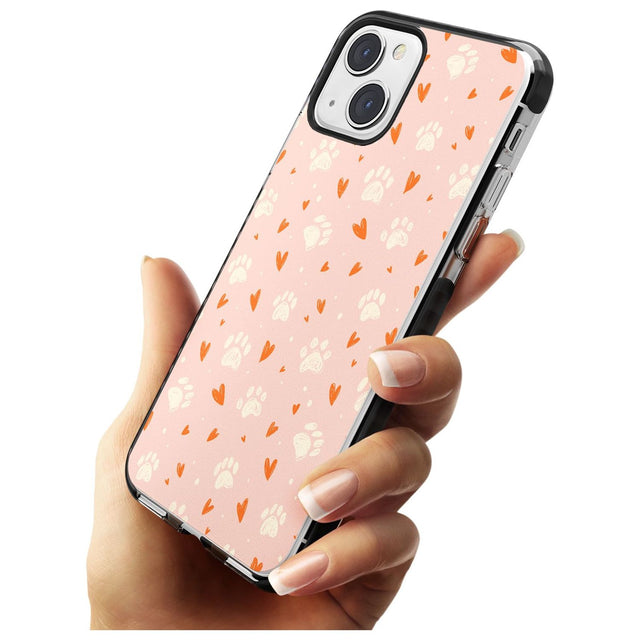 Paws & Hearts Pattern Phone Case iPhone 15 Pro Max / Black Impact Case,iPhone 15 Plus / Black Impact Case,iPhone 15 Pro / Black Impact Case,iPhone 15 / Black Impact Case,iPhone 15 Pro Max / Impact Case,iPhone 15 Plus / Impact Case,iPhone 15 Pro / Impact Case,iPhone 15 / Impact Case,iPhone 15 Pro Max / Magsafe Black Impact Case,iPhone 15 Plus / Magsafe Black Impact Case,iPhone 15 Pro / Magsafe Black Impact Case,iPhone 15 / Magsafe Black Impact Case,iPhone 14 Pro Max / Black Impact Case,iPhone 14 Plus / Black