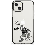 Dancing Devil Black Impact Phone Case for iPhone 13 & 13 Mini