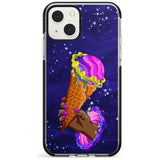 Interdimensional Ice Cream Black Impact Phone Case for iPhone 13 & 13 Mini