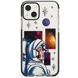 Cosmic Ambition Phone Case iPhone 13 Mini / Black Impact Case Blanc Space