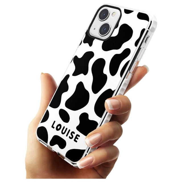 Personalised Cow Print Custom Phone Case iPhone 15 Pro Max / Black Impact Case,iPhone 15 Plus / Black Impact Case,iPhone 15 Pro / Black Impact Case,iPhone 15 / Black Impact Case,iPhone 15 Pro Max / Impact Case,iPhone 15 Plus / Impact Case,iPhone 15 Pro / Impact Case,iPhone 15 / Impact Case,iPhone 15 Pro Max / Magsafe Black Impact Case,iPhone 15 Plus / Magsafe Black Impact Case,iPhone 15 Pro / Magsafe Black Impact Case,iPhone 15 / Magsafe Black Impact Case,iPhone 14 Pro Max / Black Impact Case,iPhone 14 Plus