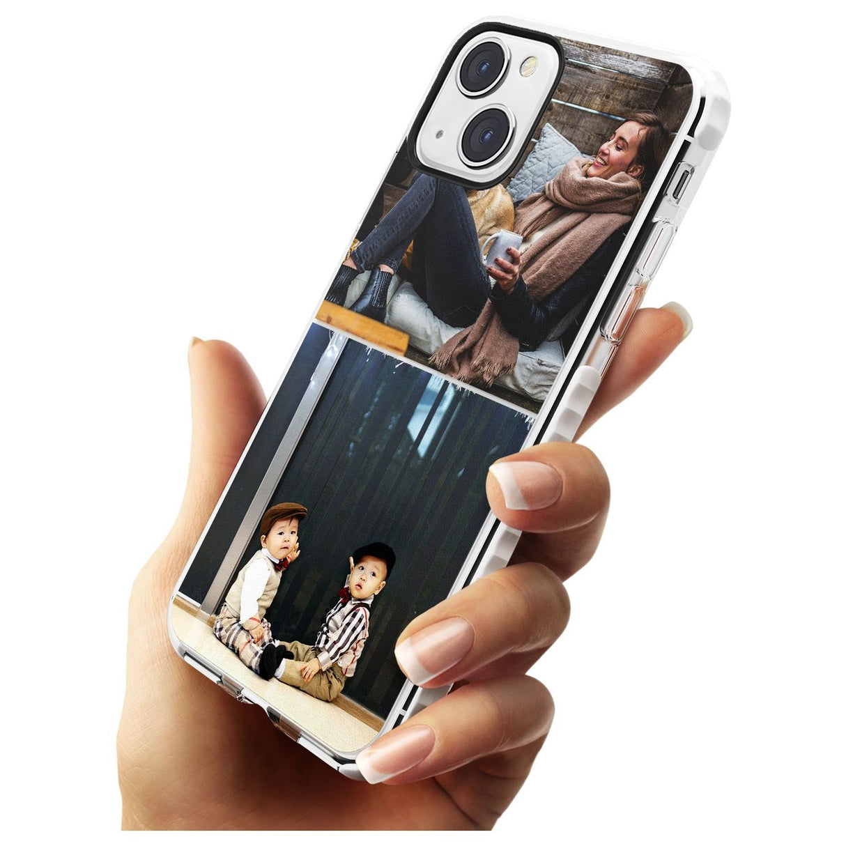 Personalised 2 Photo Grid Custom Phone Case iPhone 15 Pro Max / Black Impact Case,iPhone 15 Plus / Black Impact Case,iPhone 15 Pro / Black Impact Case,iPhone 15 / Black Impact Case,iPhone 15 Pro Max / Impact Case,iPhone 15 Plus / Impact Case,iPhone 15 Pro / Impact Case,iPhone 15 / Impact Case,iPhone 15 Pro Max / Magsafe Black Impact Case,iPhone 15 Plus / Magsafe Black Impact Case,iPhone 15 Pro / Magsafe Black Impact Case,iPhone 15 / Magsafe Black Impact Case,iPhone 14 Pro Max / Black Impact Case,iPhone 14 P