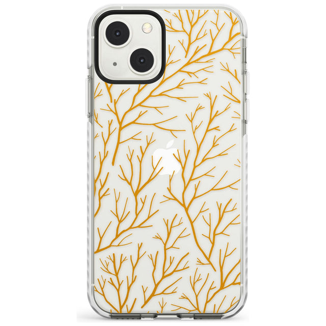 Personalised Bramble Branches Pattern Impact Phone Case for iPhone 13 & 13 Mini