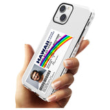 Personalised Hawaii Driving License Impact Phone Case for iPhone 13 & 13 Mini