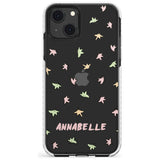 Personalised Custom Leaves Pattern Impact Phone Case for iPhone 13 & 13 Mini