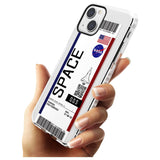 Personalised NASA Boarding Pass (Light) Impact Phone Case for iPhone 13 & 13 Mini