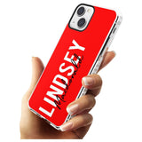 Personalised Bold Name: Red Custom Phone Case iPhone 15 Pro Max / Black Impact Case,iPhone 15 Plus / Black Impact Case,iPhone 15 Pro / Black Impact Case,iPhone 15 / Black Impact Case,iPhone 15 Pro Max / Impact Case,iPhone 15 Plus / Impact Case,iPhone 15 Pro / Impact Case,iPhone 15 / Impact Case,iPhone 15 Pro Max / Magsafe Black Impact Case,iPhone 15 Plus / Magsafe Black Impact Case,iPhone 15 Pro / Magsafe Black Impact Case,iPhone 15 / Magsafe Black Impact Case,iPhone 14 Pro Max / Black Impact Case,iPhone 14