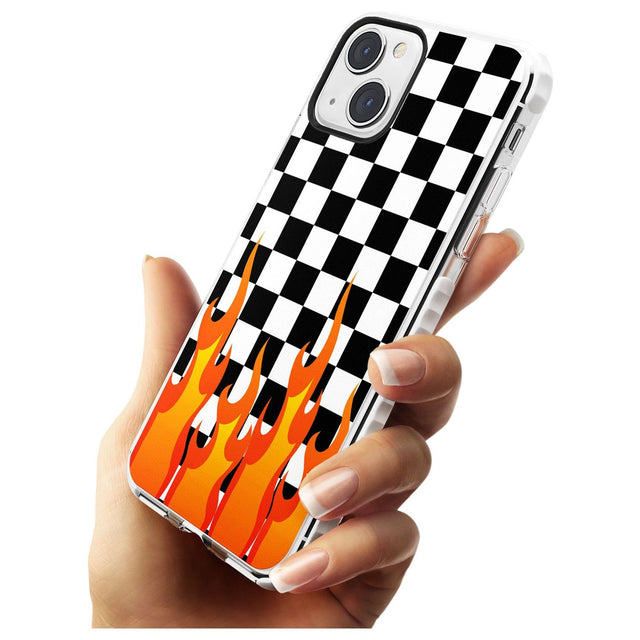 Checkered Fire Phone Case iPhone 15 Pro Max / Black Impact Case,iPhone 15 Plus / Black Impact Case,iPhone 15 Pro / Black Impact Case,iPhone 15 / Black Impact Case,iPhone 15 Pro Max / Impact Case,iPhone 15 Plus / Impact Case,iPhone 15 Pro / Impact Case,iPhone 15 / Impact Case,iPhone 15 Pro Max / Magsafe Black Impact Case,iPhone 15 Plus / Magsafe Black Impact Case,iPhone 15 Pro / Magsafe Black Impact Case,iPhone 15 / Magsafe Black Impact Case,iPhone 14 Pro Max / Black Impact Case,iPhone 14 Plus / Black Impact