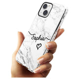 White Marble iPhone 13 Case