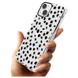 Black on Transparent Dalmatian Polka Dot Spots Phone Case iPhone 15 Pro Max / Black Impact Case,iPhone 15 Plus / Black Impact Case,iPhone 15 Pro / Black Impact Case,iPhone 15 / Black Impact Case,iPhone 15 Pro Max / Impact Case,iPhone 15 Plus / Impact Case,iPhone 15 Pro / Impact Case,iPhone 15 / Impact Case,iPhone 15 Pro Max / Magsafe Black Impact Case,iPhone 15 Plus / Magsafe Black Impact Case,iPhone 15 Pro / Magsafe Black Impact Case,iPhone 15 / Magsafe Black Impact Case,iPhone 14 Pro Max / Black Impact Ca