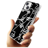 Abstract Continuous Line Faces White on Black Phone Case iPhone 15 Pro Max / Black Impact Case,iPhone 15 Plus / Black Impact Case,iPhone 15 Pro / Black Impact Case,iPhone 15 / Black Impact Case,iPhone 15 Pro Max / Impact Case,iPhone 15 Plus / Impact Case,iPhone 15 Pro / Impact Case,iPhone 15 / Impact Case,iPhone 15 Pro Max / Magsafe Black Impact Case,iPhone 15 Plus / Magsafe Black Impact Case,iPhone 15 Pro / Magsafe Black Impact Case,iPhone 15 / Magsafe Black Impact Case,iPhone 14 Pro Max / Black Impact Cas