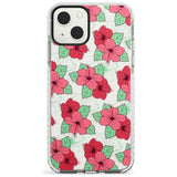 Pink Peony Impact Phone Case for iPhone 13 & 13 Mini