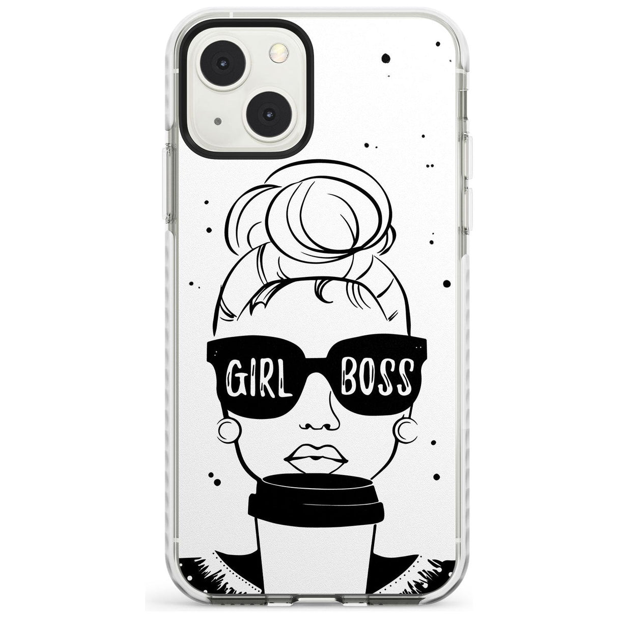 Girl Boss Impact Phone Case for iPhone 13 & 13 Mini