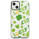 Lucky Irish Clover Phone Case iPhone 13 Mini / Impact Case Blanc Space