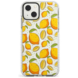 Lemon Pattern Impact Phone Case for iPhone 13 & 13 Mini