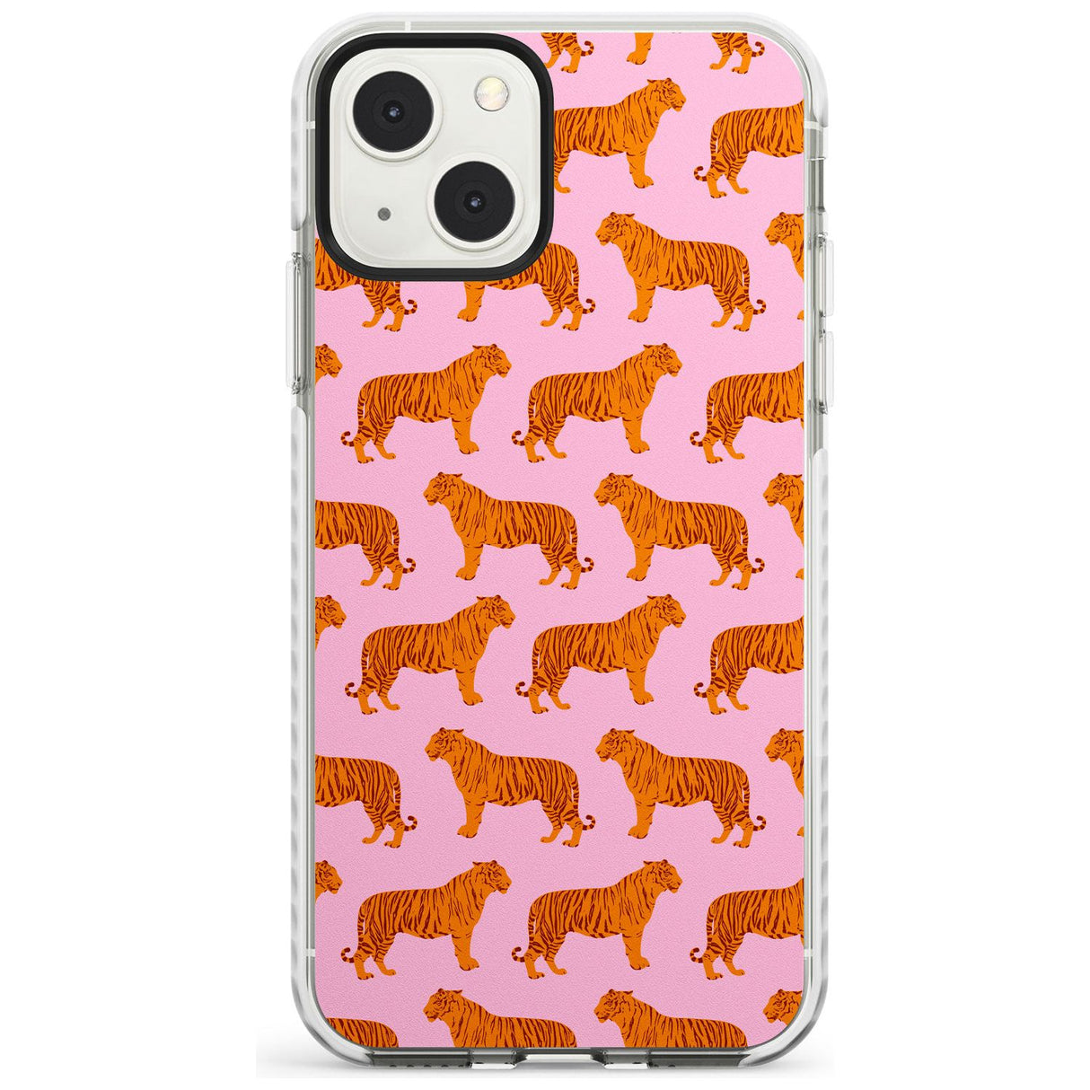 Tigers on Pink Pattern