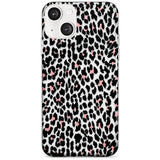 Light Pink Leopard Print - Transparent Phone Case iPhone 13 / Clear Case,iPhone 13 Mini / Clear Case,iPhone 14 / Clear Case,iPhone 14 Plus / Clear Case Blanc Space