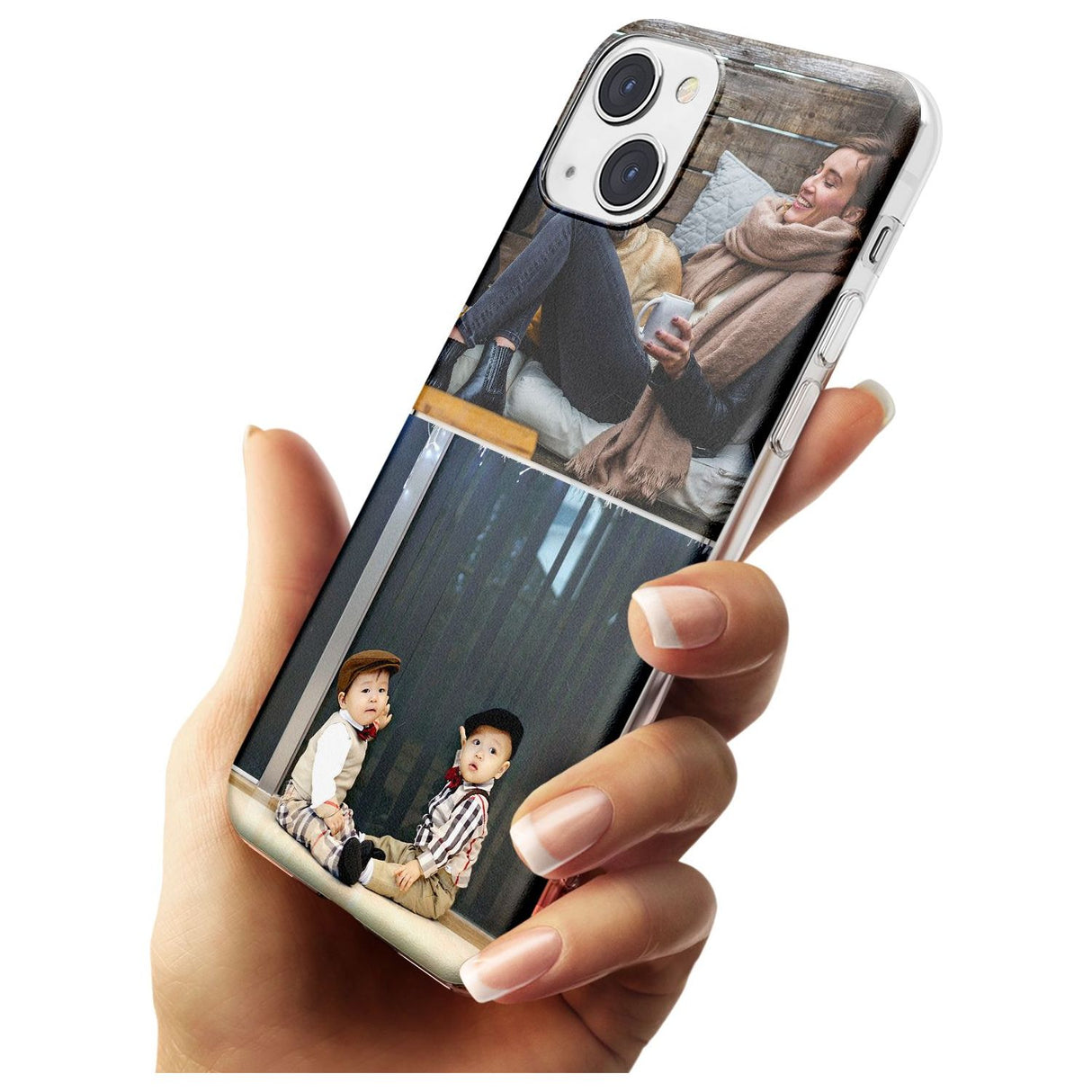 Personalised 2 Photo Grid Custom Phone Case iPhone 15 Pro Max / Black Impact Case,iPhone 15 Plus / Black Impact Case,iPhone 15 Pro / Black Impact Case,iPhone 15 / Black Impact Case,iPhone 15 Pro Max / Impact Case,iPhone 15 Plus / Impact Case,iPhone 15 Pro / Impact Case,iPhone 15 / Impact Case,iPhone 15 Pro Max / Magsafe Black Impact Case,iPhone 15 Plus / Magsafe Black Impact Case,iPhone 15 Pro / Magsafe Black Impact Case,iPhone 15 / Magsafe Black Impact Case,iPhone 14 Pro Max / Black Impact Case,iPhone 14 P