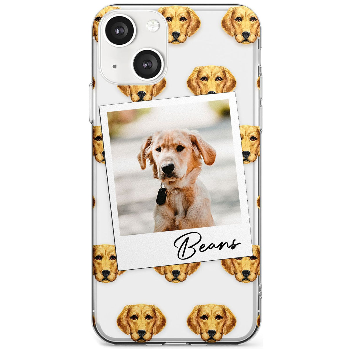 Personalised Labrador - Dog Photo Custom Phone Case iPhone 13 / Clear Case,iPhone 13 Mini / Clear Case,iPhone 14 / Clear Case,iPhone 14 Plus / Clear Case Blanc Space