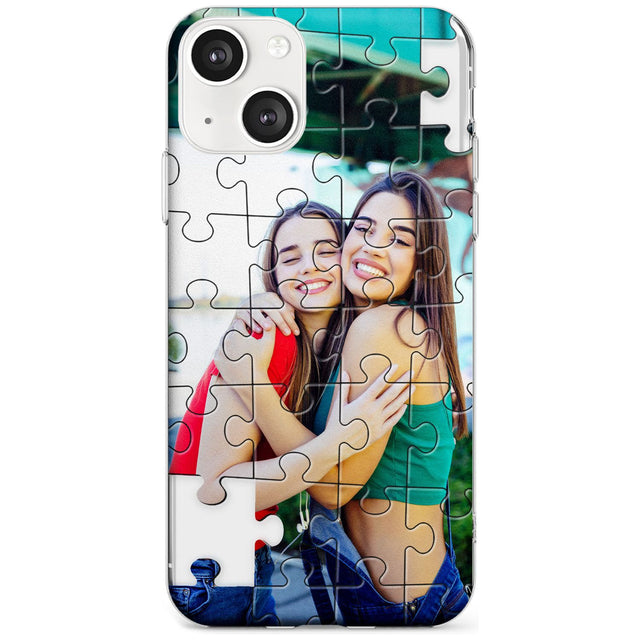 Personalised Jigsaw Puzzle Photo Slim Phone Case for iPhone 13 & 13 Mini
