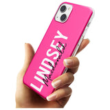 Personalised Bold Name: Pink Custom Phone Case iPhone 15 Pro Max / Black Impact Case,iPhone 15 Plus / Black Impact Case,iPhone 15 Pro / Black Impact Case,iPhone 15 / Black Impact Case,iPhone 15 Pro Max / Impact Case,iPhone 15 Plus / Impact Case,iPhone 15 Pro / Impact Case,iPhone 15 / Impact Case,iPhone 15 Pro Max / Magsafe Black Impact Case,iPhone 15 Plus / Magsafe Black Impact Case,iPhone 15 Pro / Magsafe Black Impact Case,iPhone 15 / Magsafe Black Impact Case,iPhone 14 Pro Max / Black Impact Case,iPhone 1